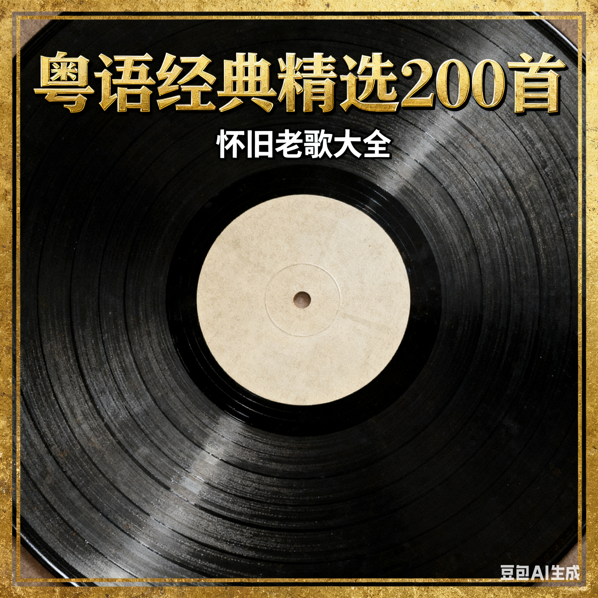 《粤语经典精选200首》怀旧老歌大全[无损FLAC/MP3]